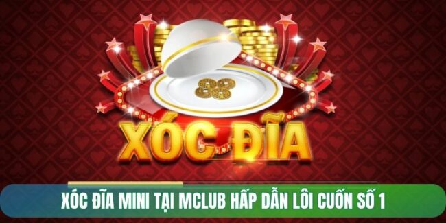 Xóc đĩa mini